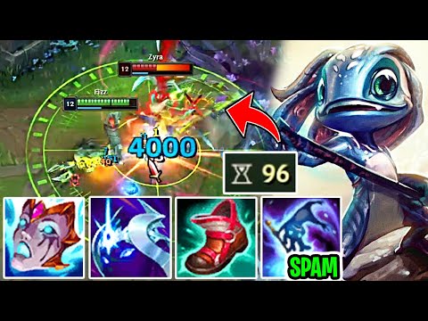 MAX ABILITY HASTE FIZZ IS UNSTOPPABLE THIS PATCH IN SEASON 12 | Fizz Guide S12 - League Of Legends
