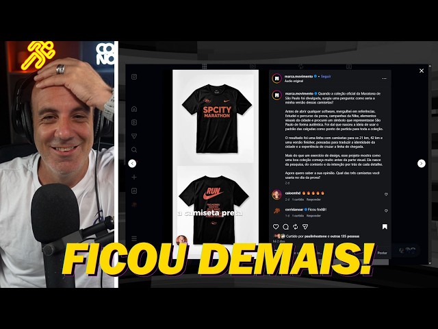 Ele Recriou a CAMISETA da SP City Marathon (E FICOU DEMAIS!
