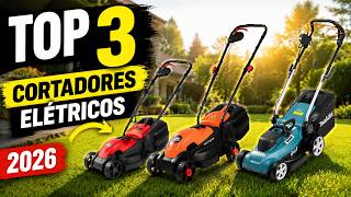 TOP 3 CORTADORES DE GRAMA ELÉTRICOS — QUAL VALE MAIS A PENA EM 2026?