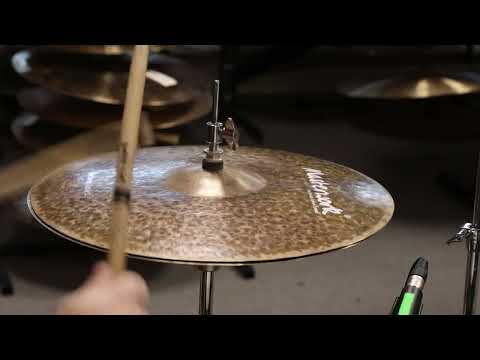 Masterwork Natural 16" Thin Hi Hat Cymbals 1050g 1221g