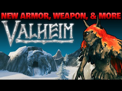 Crafting Werewolf Fenris Armor?! - Valheim Frost Caves Update has arrived!