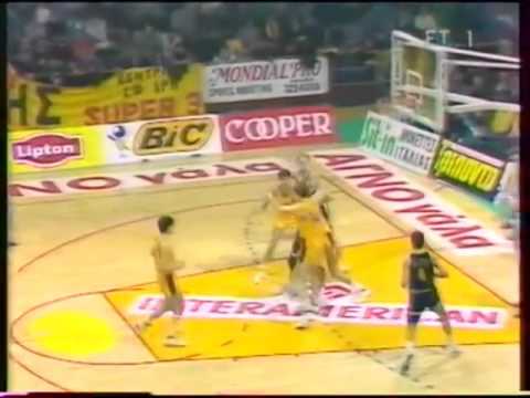 JUGOPLASTIKA ARIS 94 83 1989 Galis Giannakis Kukoc Radja Wiljer