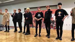 up10tion おぷて 업텐션 リリイベ 2018.05.10 「Mixed signals」@マイドームおおさか