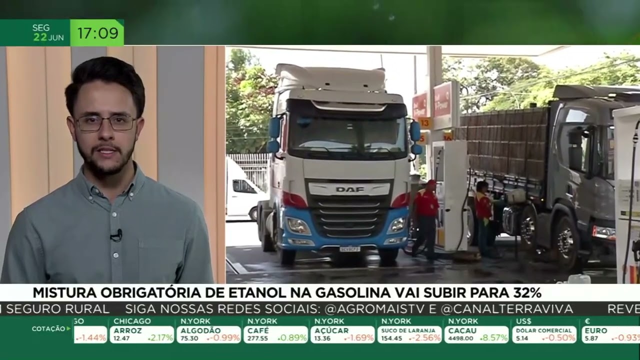 Mistura obrigatória de etanol na gasolina vai subir para 32%