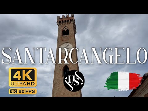 🏰 Walking Tour of Santarcangelo 🇮🇹 | Discover the Hidden Charm of a Historic Emilia-Romagna Village