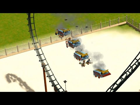 Building the WORST theme park in Rollercoaster Tycoon 3