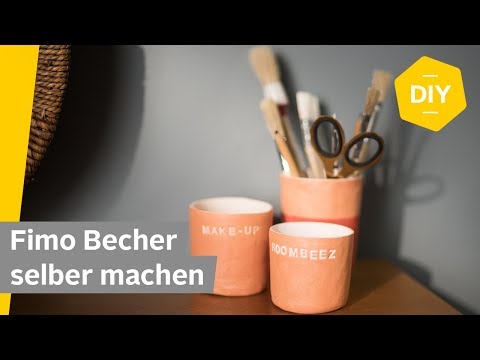 DIY: Becher selber machen aus Fimo | Roombeez – powered by OTTO