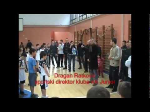 KK Junior Nis - Novogodišnja čestitka Dragan Raković
