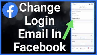 How To Change Login Email On Facebook (New Primary Email)
