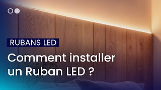 Comment installer des rubans LED monochrome ou RGB