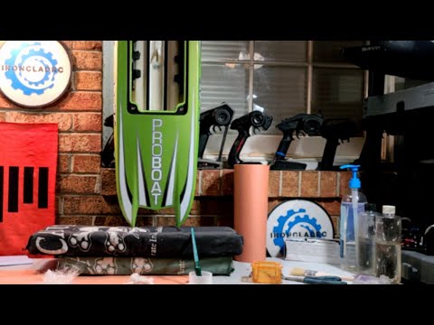 Hull, Seem & Sponson Reinforcement  Veles 29 - Epoxy Fiberglass Repair Fast Electric Rc Boat