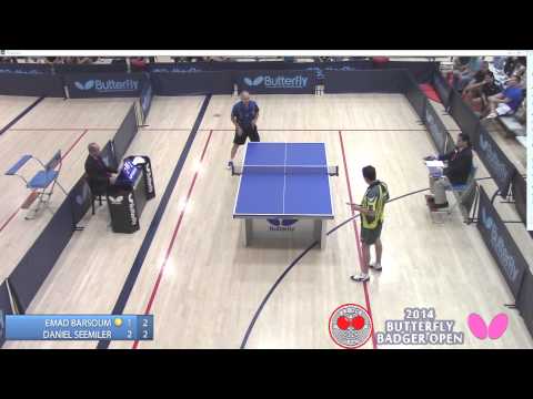 2014 Butterfly Badger Open - Open Singles Semi-Final