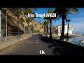 A Drive Through Avalon, Catalina Island in 4k