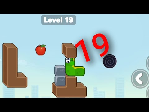 Snake Puzzle Slither to Eat gameplay walkthrough New game 19