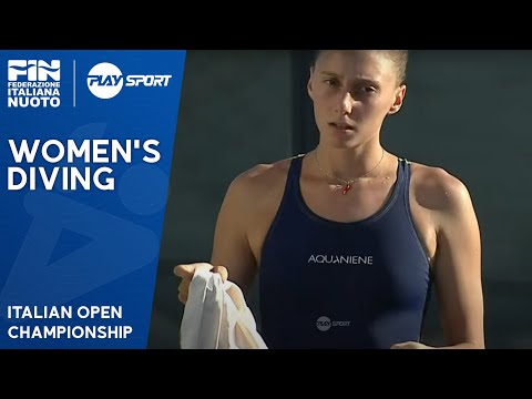 Women's Diving | Bruna HULJEV | 3M | Italian Summer Championship