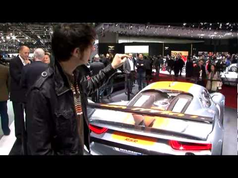 Fifth Gear Web TV - Porsche 918 RSR - Jonny's Geneva Diary