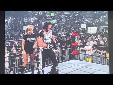 Macho Man Randy Savage & Miss Elizabeth both Pin the Disco Inferno Total of 4 Elbow Drops Madness 97