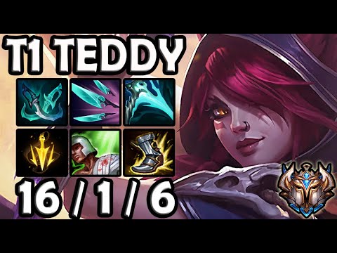 T1 Teddy XAYAH vs KAISA [ Pentakill ] Patch 11.2 Korea Challenger ✅