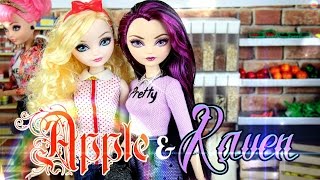 DIY - Custom Doll: After Ever After High - Apple & Raven - FASHION - Handmade - Doll - Crafts