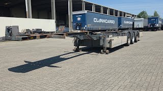 Pacton T3-007 NL KENTEKEN container chassis semi-trailer | Image 4 - Autoline