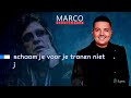Marco Schuitmaker - Schaam je voor je tranen niet (met tekst)