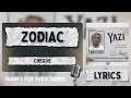 Cheque Zodiac Official Lyrics