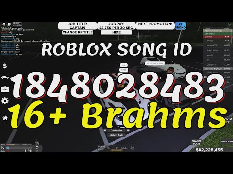 16+ Brahms Roblox Song IDs/Codes