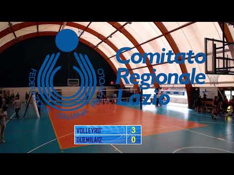 Finale Fipav Lazio U16F 2022: Volleyrò CDP - Duemila12 De' Settesoli