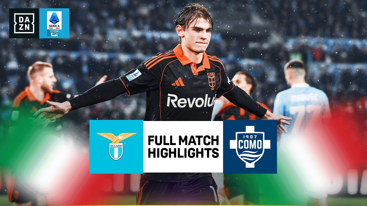 Lazio vs Como | Lega Serie A Highlights | Matchweek 21 | 2025-2026