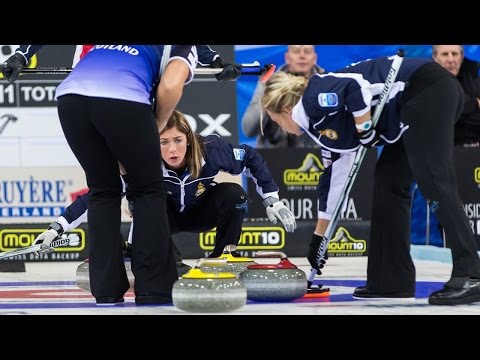 CURLING: GER-SCO Euro Chps 2014 - Women Draw 7