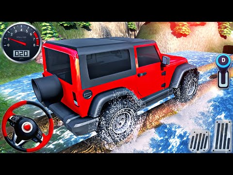 Offroad Jeep Driving Simulator 3D - Real 4x4 Hummer Luxury SUV Driver - Android GamePlay #2