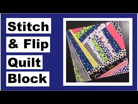 Easy Stitch & Flip Quilt Block