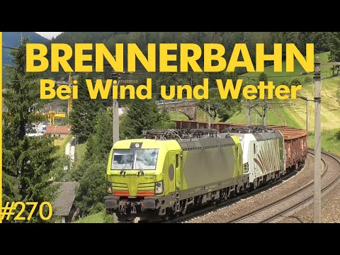#270 St Jodok, Brenner and Gossensaß - Rail traffic on the border