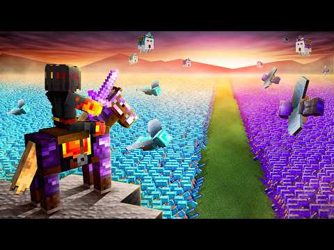 1000 VS 1000 Player Minecraft Civil War