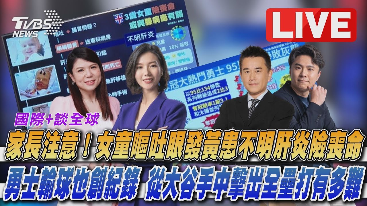 《TVBS國際+談全球》勇士輸球也創紀錄！大谷先發6局好投僅1責失分