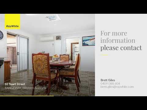 10 Tuart Street, Rangeway, WA 6530, 3 Schlafzimmer, 2 Badezimmer, House