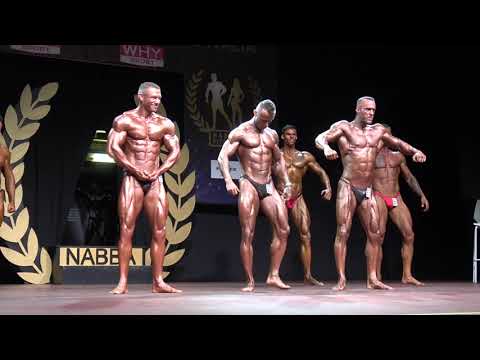 1st Callout  - Men Classic Up To 172 cm - NABBA European Championship 2019