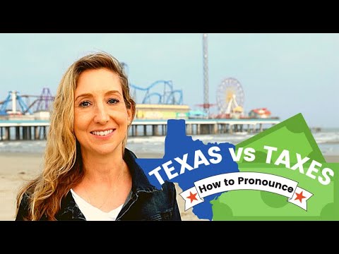 How to Pronounce Taxes vs Texas