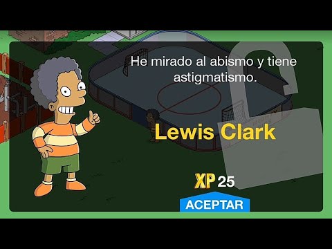 Los Simpson Springfield Lewis Clark Todas sus Misiones