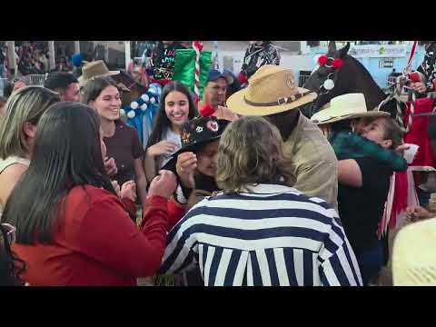 Maria Júlia,  Bandeireira  - 26-julho-2026. Cavalhada Feminina. São Sebastião da Estrela MG. 