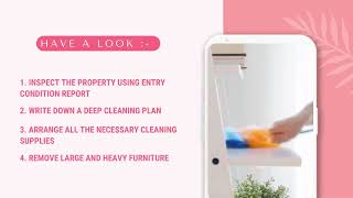 How To Create A Schedule For Your End Of Lease Cleaning