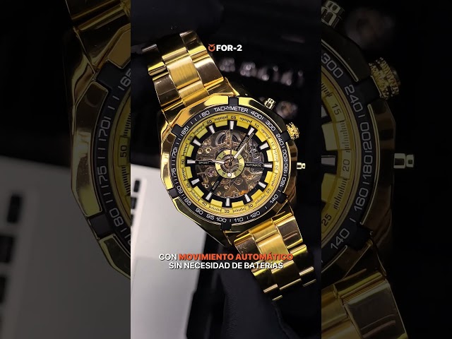 Vídeo relacionado con FORSINING Relojes para Hombre de Negocios, de Cuarzo, analógicos, Deportivos, Resistentes al Agua, Reloj de Pulsera para Hombre, cronógrafo multifunción, de Acero Inoxidable Azul (Blue)