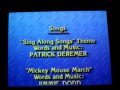 Disney S Sing Along Songs Zip A Dee Doo Dah Closing Credits