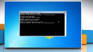 How to run a Disk Check in Windows 7 using the Command Prompt