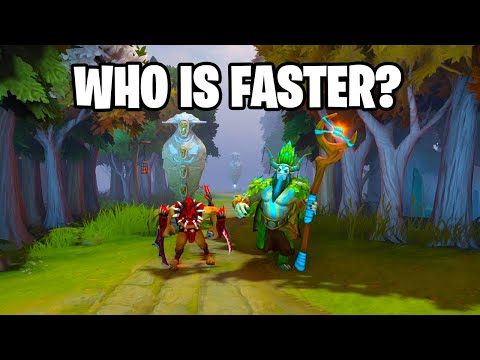 Furion TP vs Bloodseeker Run? Who will win?