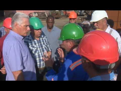 Recorre Presidente cubano importantes enclaves en Mayabeque