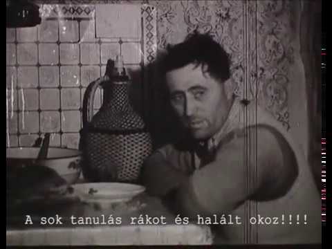 A sok tanulás rákot és halált okoz!!!! Magyar retro 2 (részlet)