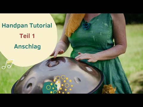 Handpan Learning Tutorial for Beginners #Part 1 Striking