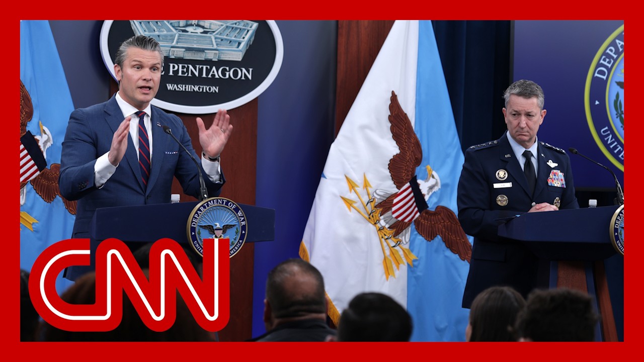 Live: Pentagon press briefing