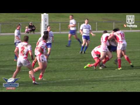 2016 Newcastle RL Round 11 1st Grade Highlights - Central Butcher Boys v South Newcastle Lions